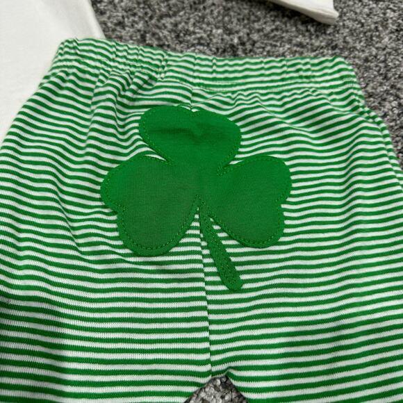 NWT Carter's My First St. Patricks Day Green 2 Piece Outfit, 12 months - Picture 4 of 8
